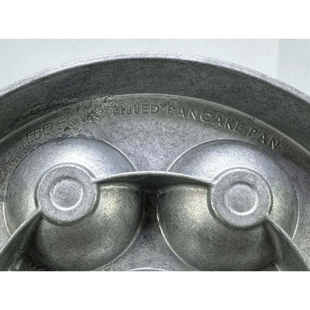2 NORDIC WARE Ebelskiver Filled Pancake Pan 7 Cavities Spherical